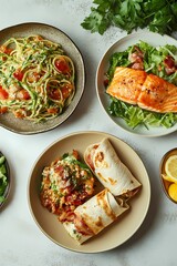Healthy dish, marketing, advertisment, cook, cooking, cook book, generative ai, generative, ai