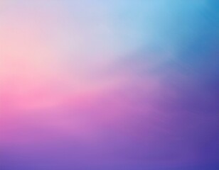 Obraz premium pastel gradient background with hues of purple, pink, and blue, creating a calming, dreamy 