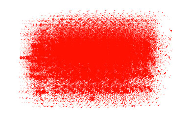 Abstract ink brush stock isolated on transparent PNG file