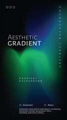 Messy Gradient Effect Background with Abstract Glowing Background