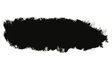Abstract brush stock isolated on transparent PNG file