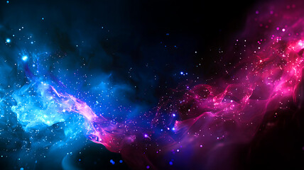 Fototapeta premium Ethereal space light abstracts boundless dimension