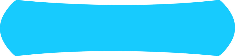 Ribbon Modern simple ribbons icon in flat Vintage ribbon banner isolated on transparent background