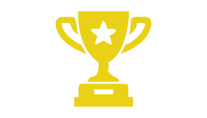 Award & Trophy cup icon set. Winning icons collection