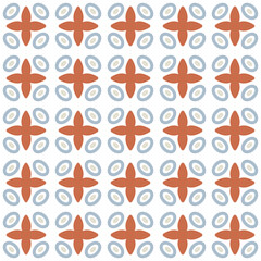 Azulejo tile, seamless pattern, portugues design