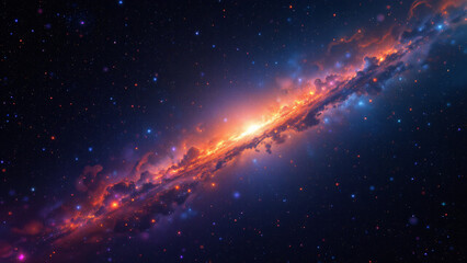 Intense glow against the darkness. The subtle color variations and intensity hint at the vastness of space.