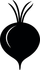 vector illustration of an beetroot