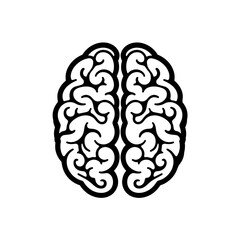 AI brain illustration with spinning gears, clarity and innovation