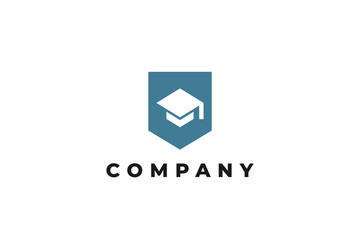 minimalist logo of bachelor graduation cap