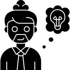 Thinking Icon Vector Element