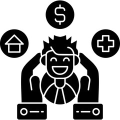 Welfare Icon Vector Element