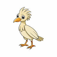 illustration of a cartoon bird