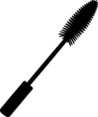 mascara brush and mascara