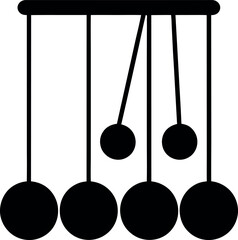 swing on a black background