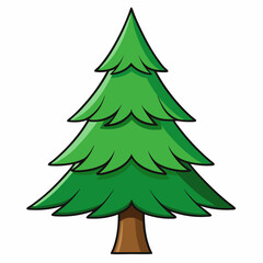 vector christmas tree