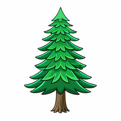 christmas tree vector
