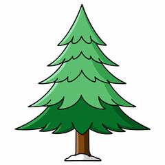 christmas tree vector