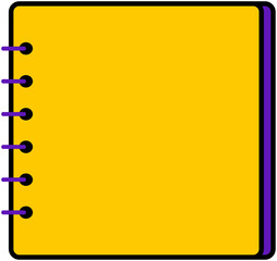 Fototapeta premium Halloween Color Notepad Frame 