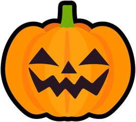 Halloween Cartoon Pumpkin
