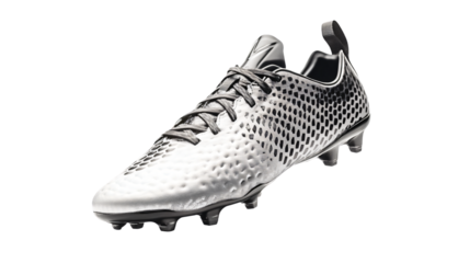 Professional Football Shoes Isolated on White Background - Clear and Sharp Image