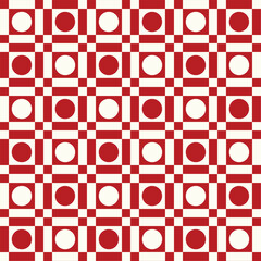 Modern Geometric Vector Seamless Pattern Digital Paper &ndash; Abstract Minimalist Background Design, Repeating Lines and Shapes, Contemporary Printable Texture for Scrapbooking, Web Design, Fabric, Package