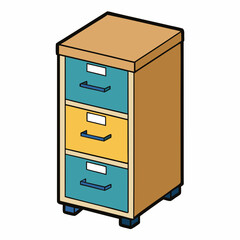 cabinet with drawers