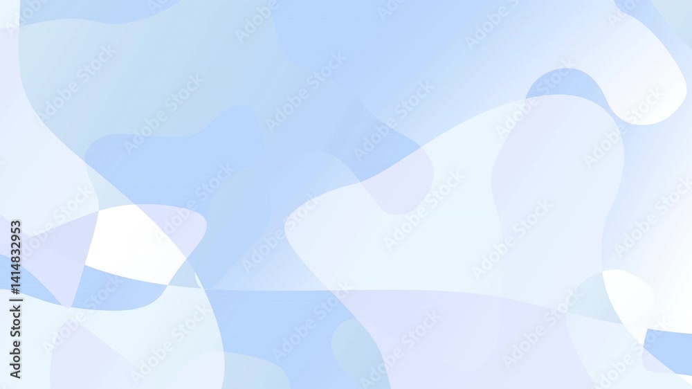 Poster Light waves abstract motion loop background