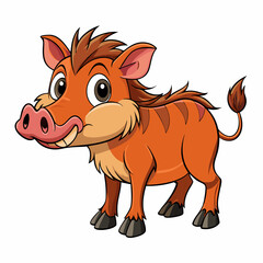 illustration of cartoon horse