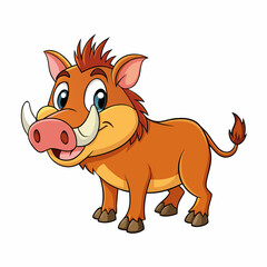 Obraz premium illustration of a cartoon horse