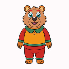 bear with a big smile