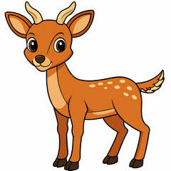 animal, cartoon, dog, vector, mammal, pet, deer, illustration, kangaroo, isolated, chihuahua, cute, brown, drawing, funny, baby, cat, comic, smile, art, character, farm, nature, fun, happy