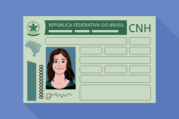 Carteira de motorista brasileira - Carteira Nacional de Habilitação - CNH