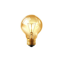 Glowing Light Bulb - Idea, Innovation, and Inspiration Symbol