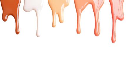 red paint splashes