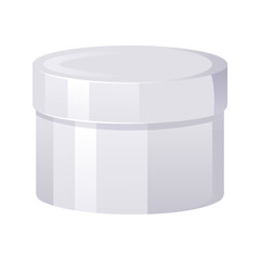 Skin care product jar of face cream