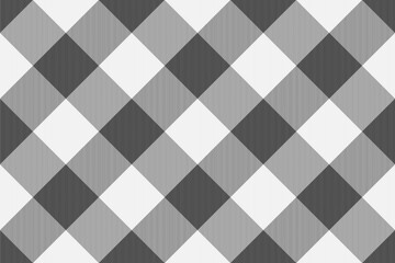 Stylish grayscale gingham pattern.  Perfect for textile design, website backgrounds, or adding a touch of rustic elegance to your projects. The subtle texture adds depth and visual interest.