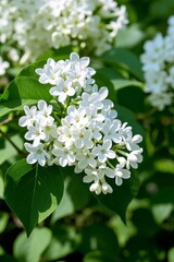 there is a close up of a bunch of white flowers