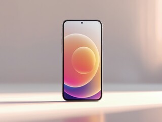 mobile phone with light