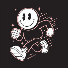 Cartoon sport logo design