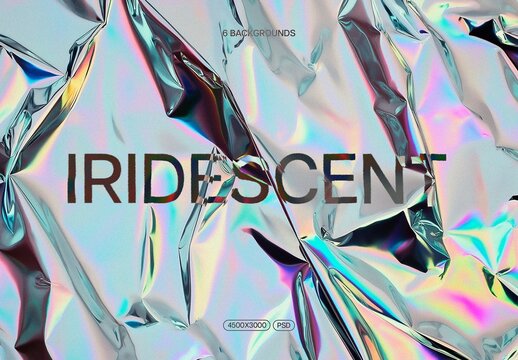 Holographic Iridescent Foil Collection With Generative AI
