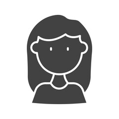 Customer icon vector image. Suitable for mobile apps, web apps and print media.
