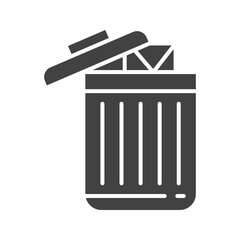 Delete icon vector image. Suitable for mobile apps, web apps and print media.