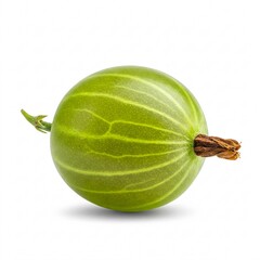 Gooseberry on white background