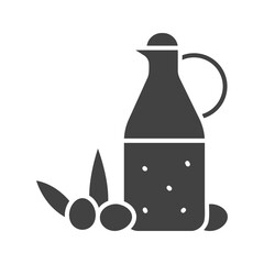 Olive Oil icon vector image. Suitable for mobile apps, web apps and print media.