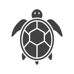 Obraz premium Sea Turtle icon vector image. Suitable for mobile apps, web apps and print media.