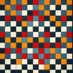 Fototapeta premium Checkerboard a classic checkerboard effect