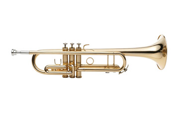 Fototapeta premium PNG Classic brass trumpet