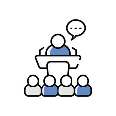 Politics  Vector icon