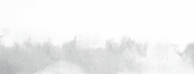 A soft gray watercolor background, featuring a misty texture. The background is gray and creates a serene, artistic background effect. Minimal watercolor paint texture background vector