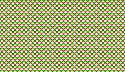 Geometric fish scale pattern forming elegant, repeating background design, perfect for fabric, wallpaper, packaging, graphic layouts